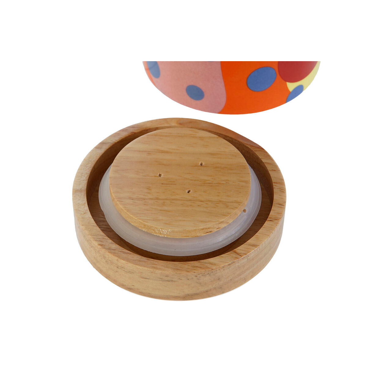 Boîte DKD Home Decor Multicouleur Naturel Bambou Dolomite 1 L 10 x 10 x 16 cm (3 Unités)