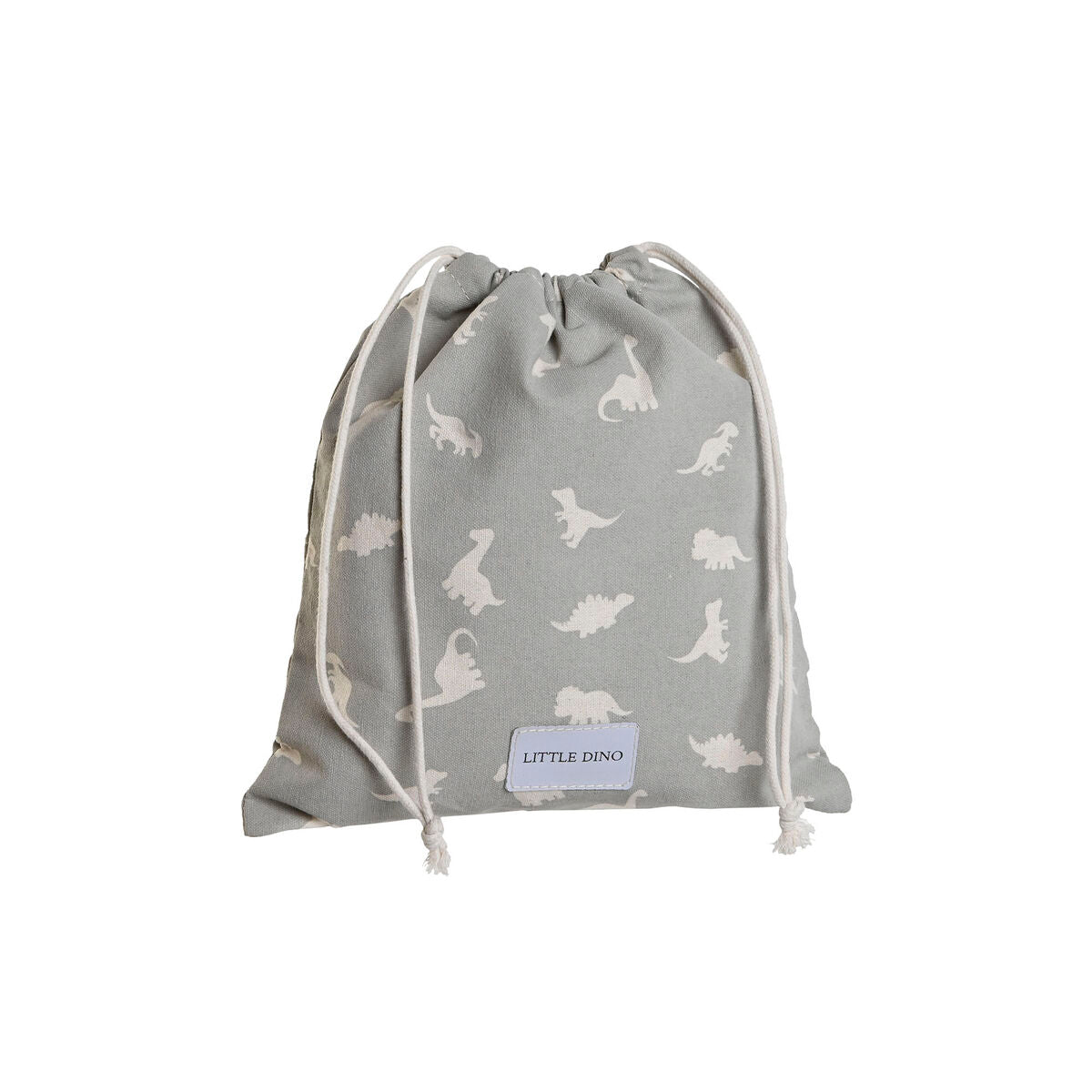 Sac à dos enfant DKD Home Decor Blanc Gris 24 x 2 x 26 cm (2 Unités)
