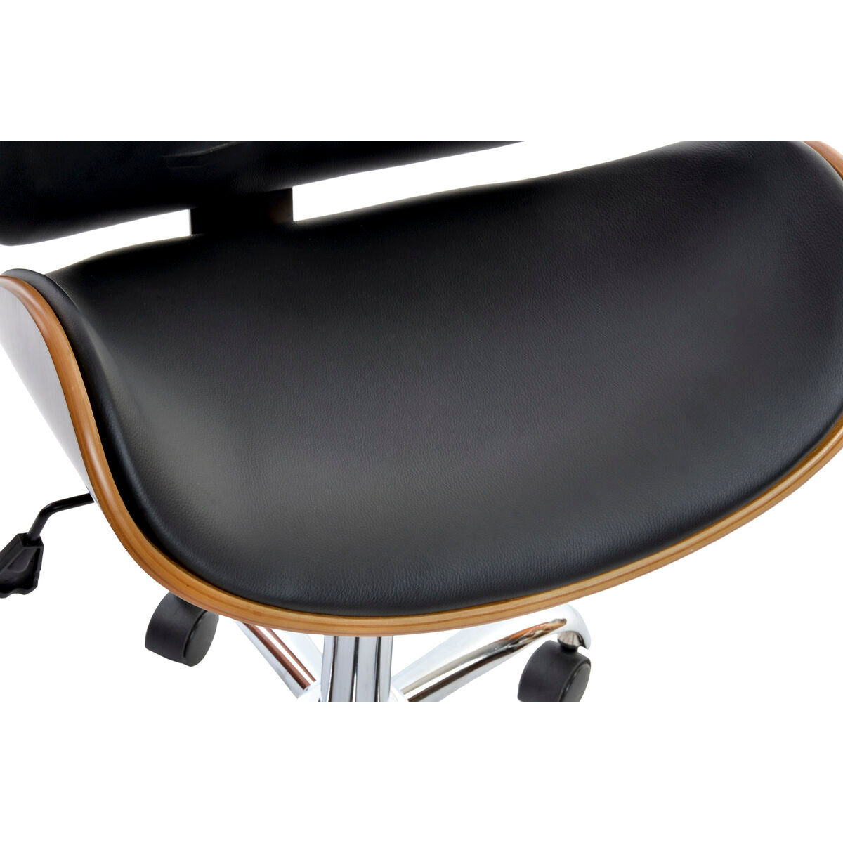 Chaise DKD Home Decor Marron Noir Argenté 52 x 58,5 x 98 cm