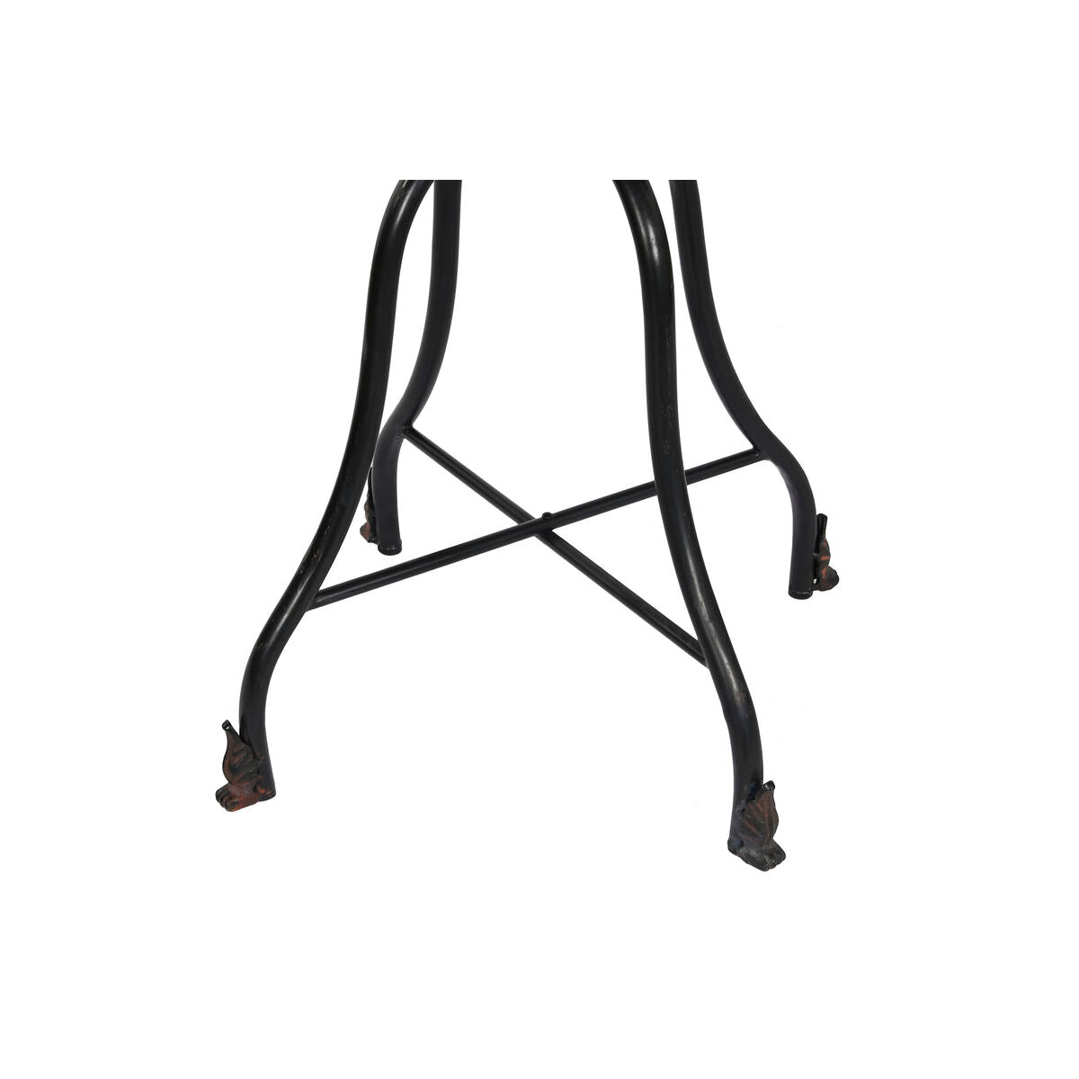 Miroir sur pied DKD Home Decor Noir Métal Verre 61 x 62 x 174 cm