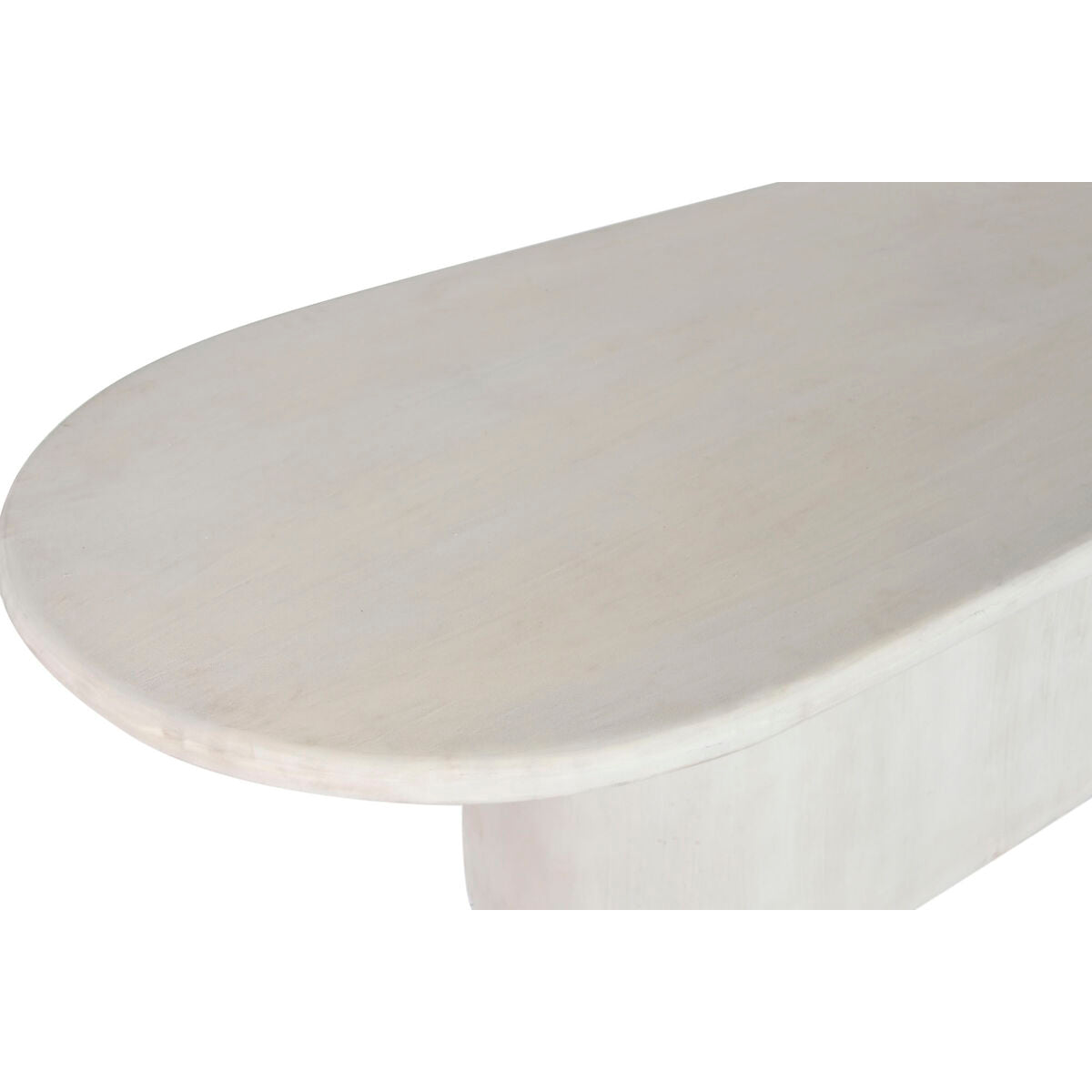 Table de Salle à Manger Home ESPRIT Blanc Bois de manguier 200 x 100 x 75 cm