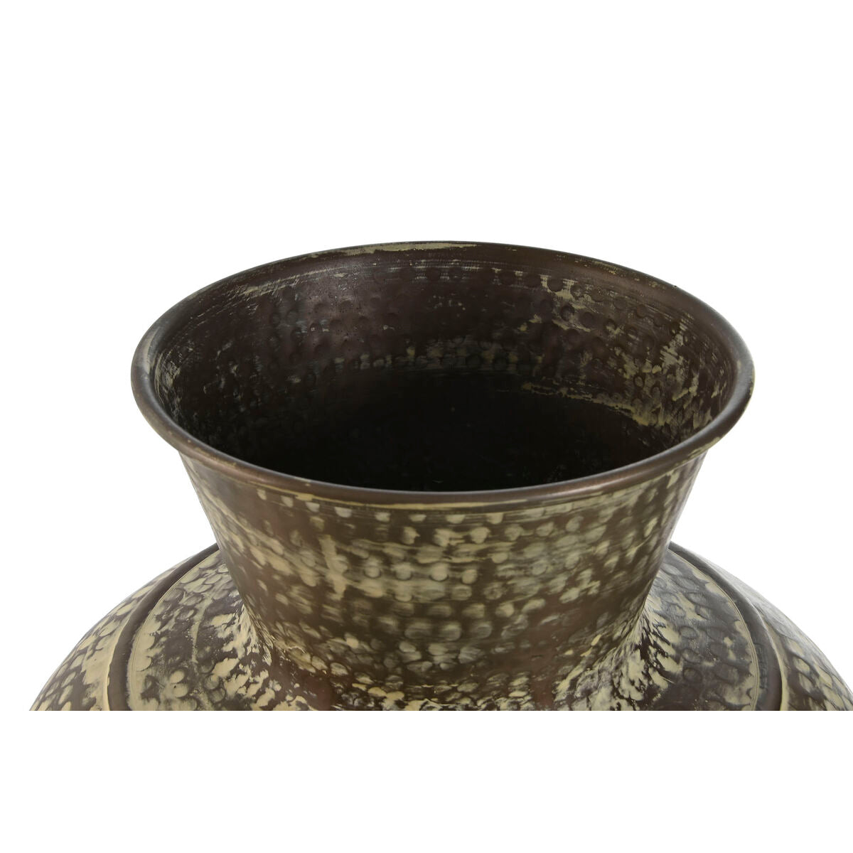 Vase Home ESPRIT Vert Aluminium 42 x 42 x 45 cm