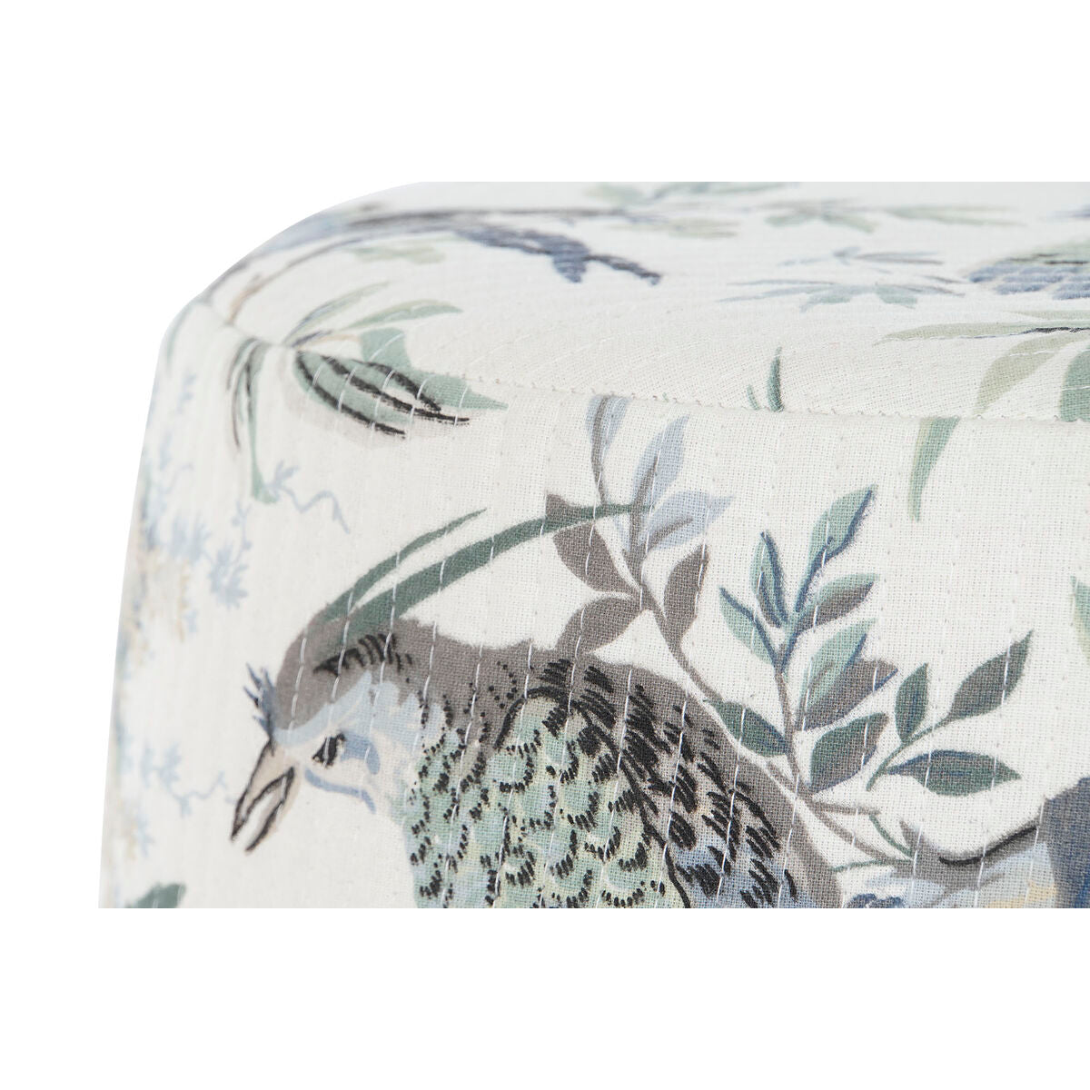 Repose-pied Home ESPRIT Bois de manguier 40 x 40 x 48 cm