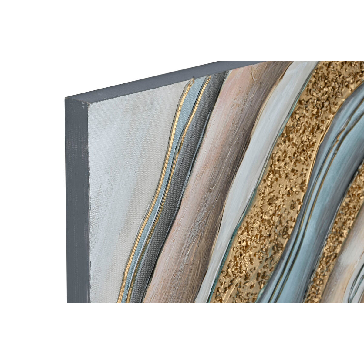 Toile Home ESPRIT Toile Bois MDF 80 x 3 x 120 cm