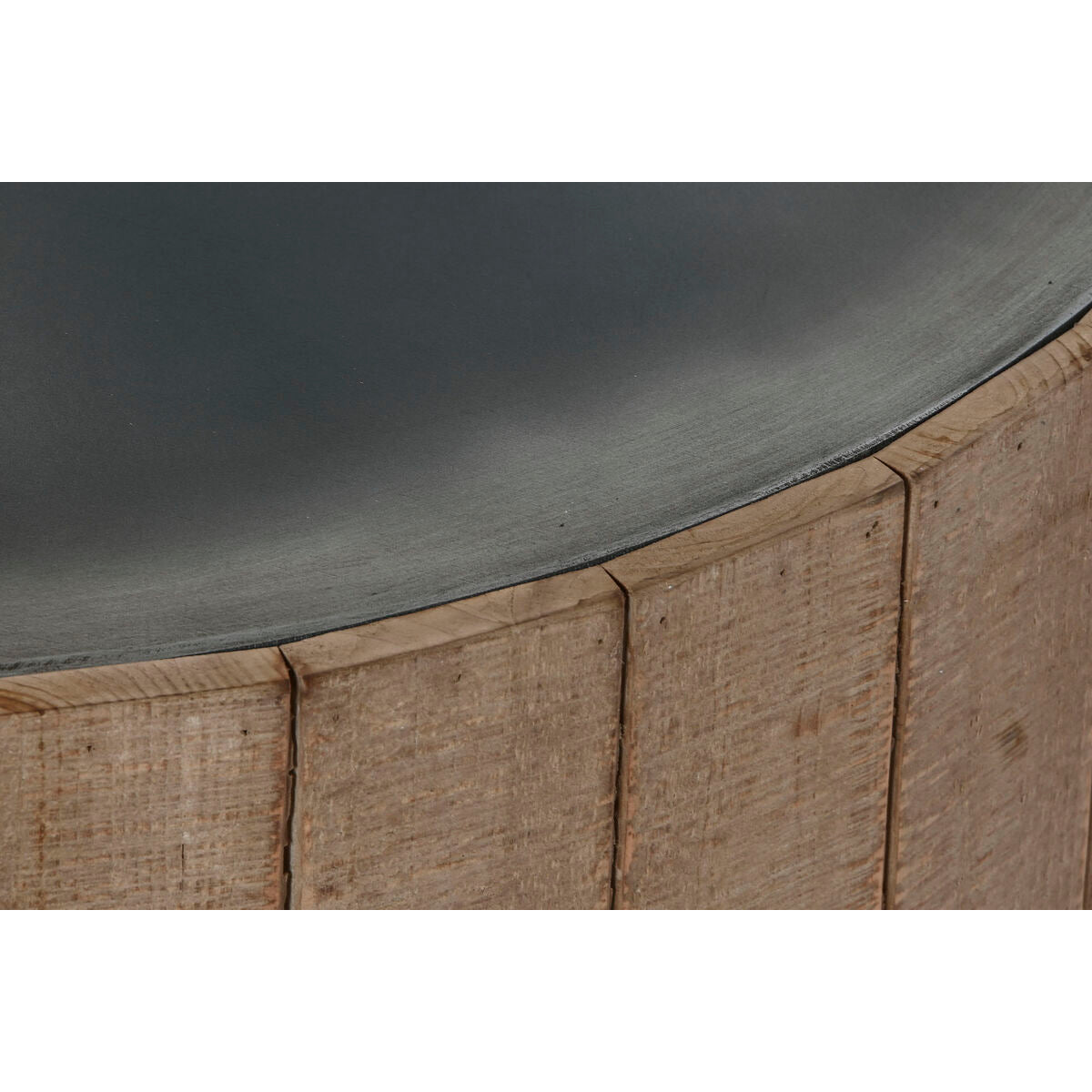 Table Basse Home ESPRIT Sapin Bois MDF 90 x 90 x 30 cm