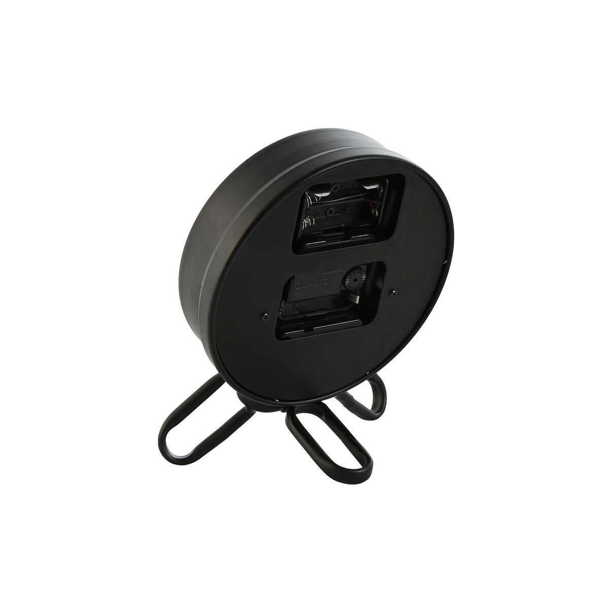 Horloge de table Home ESPRIT Noir Argenté