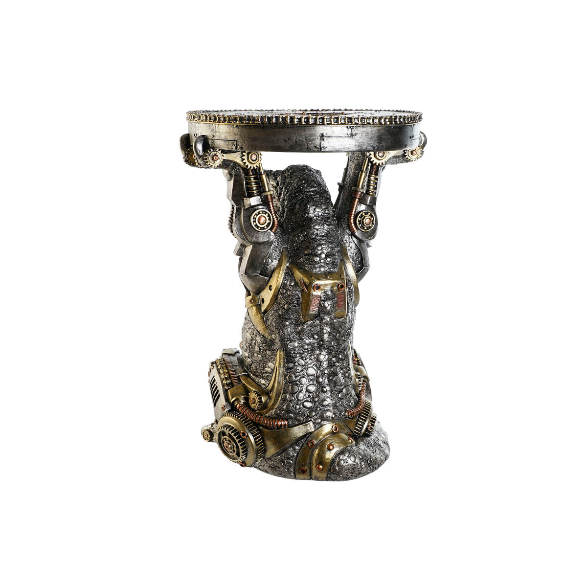 Table d'appoint Home ESPRIT Gris Multicouleur Résine 36 x 33 x 51 cm