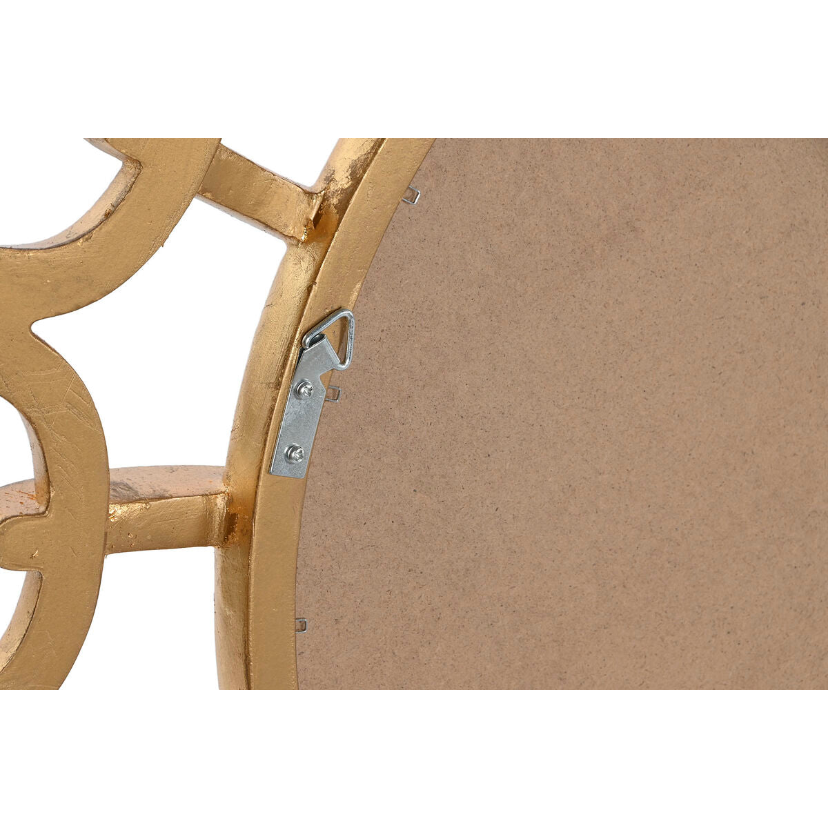 Miroir mural Home ESPRIT Doré 95 x 5 x 95 cm