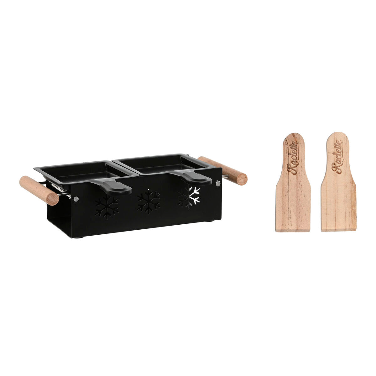 Raclette Home ESPRIT Raclette Noir 25 x 10 x 6 cm
