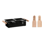 Raclette Home ESPRIT Raclette Noir 25 x 10 x 6 cm