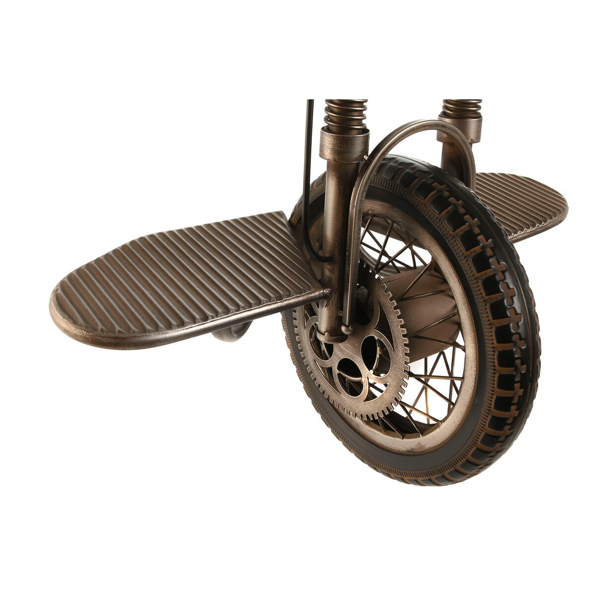 Horloge Murale Home ESPRIT Noir Argenté Métal 60 x 30 x 78 cm