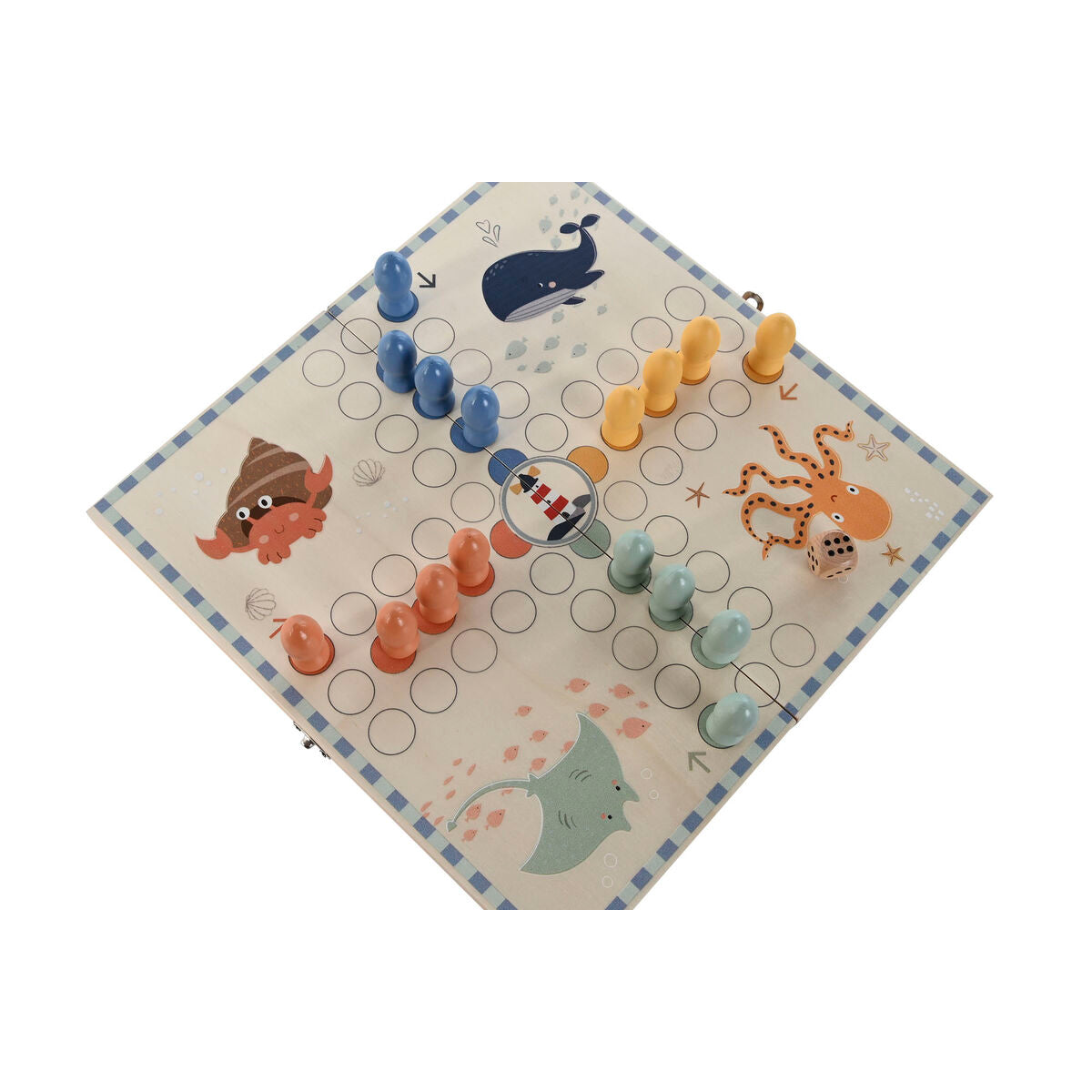 Parchis Home ESPRIT 26 x 13 x 3,3 cm