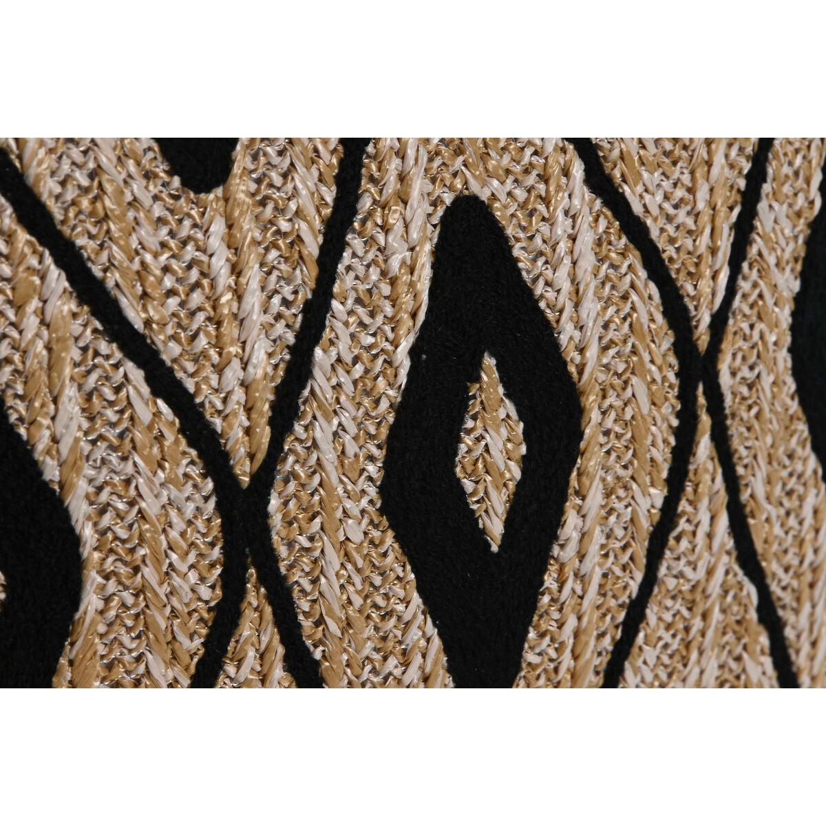 Coussin Home ESPRIT Noir Naturel 42 x 15 x 42 cm