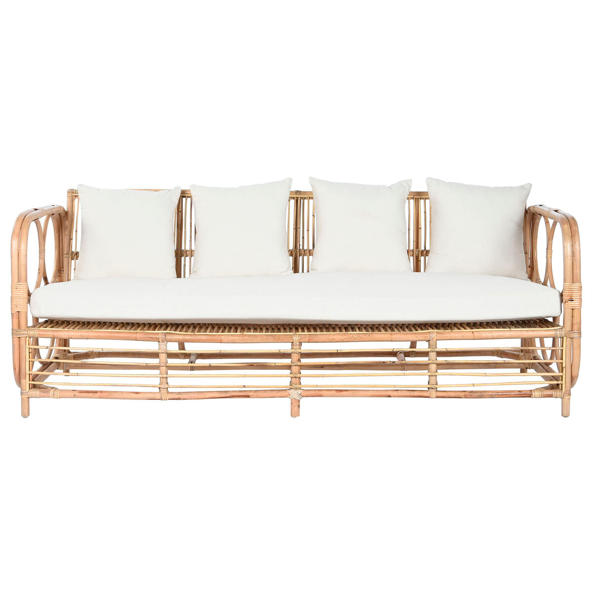 Canapé Home ESPRIT Blanc Naturel 192 x 72 x 75 cm