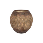 Cache-pot Home ESPRIT Marron Magnésium 37 x 37 x 43 cm