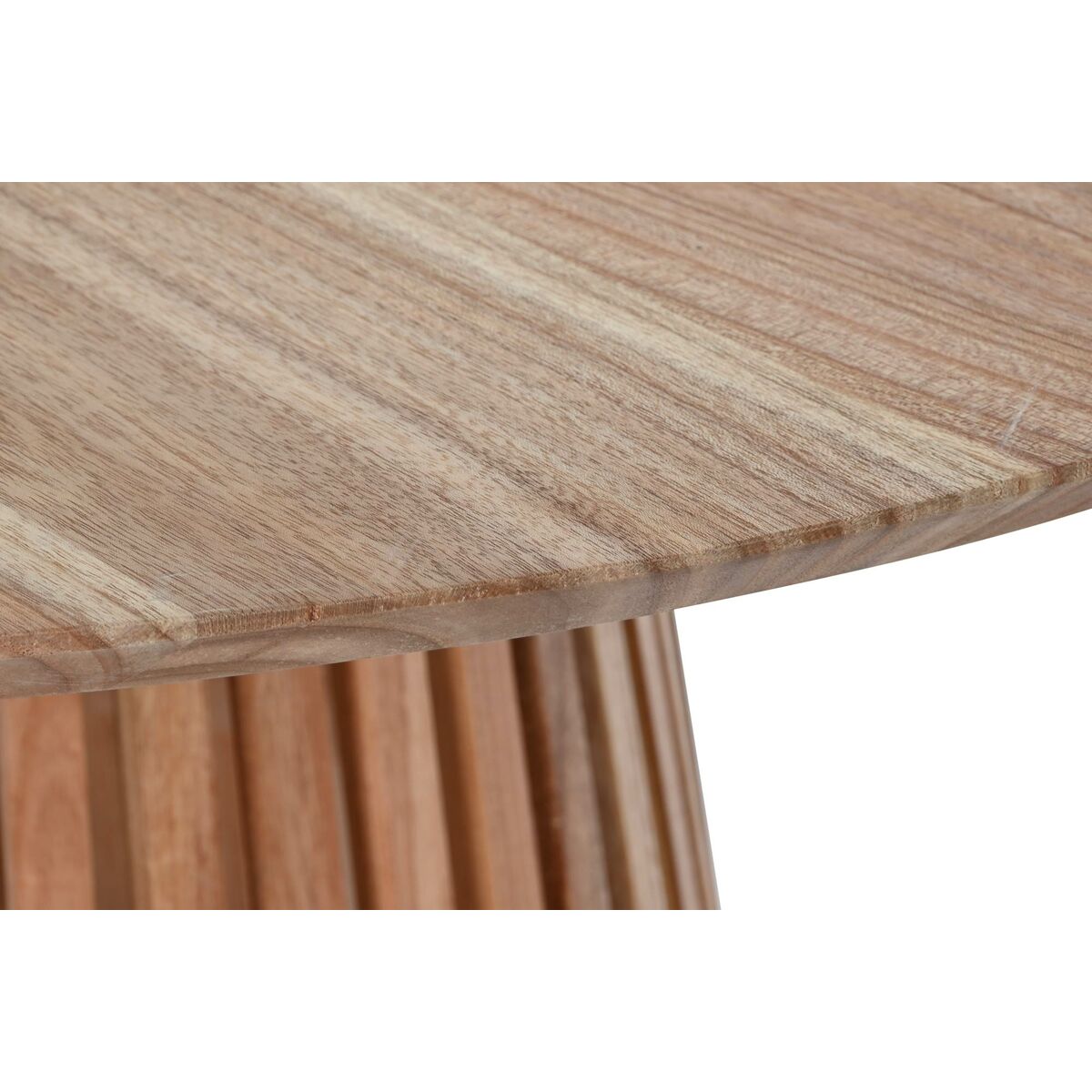 Table de Salle à Manger Home ESPRIT Naturel bois mindi 120 x 120 x 75 cm