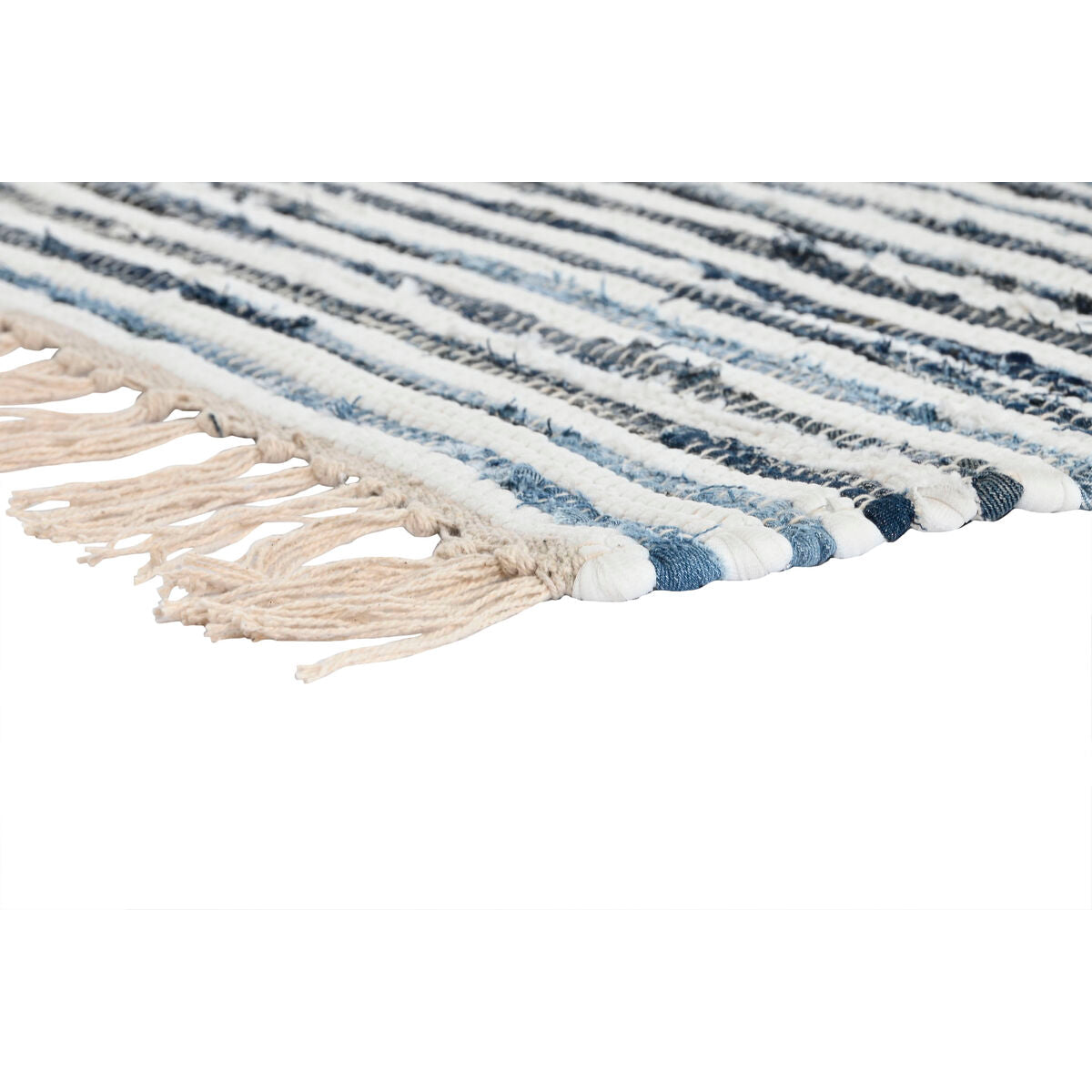 Tapis Home ESPRIT Bleu Blanc 120 x 180 x 0,5 cm