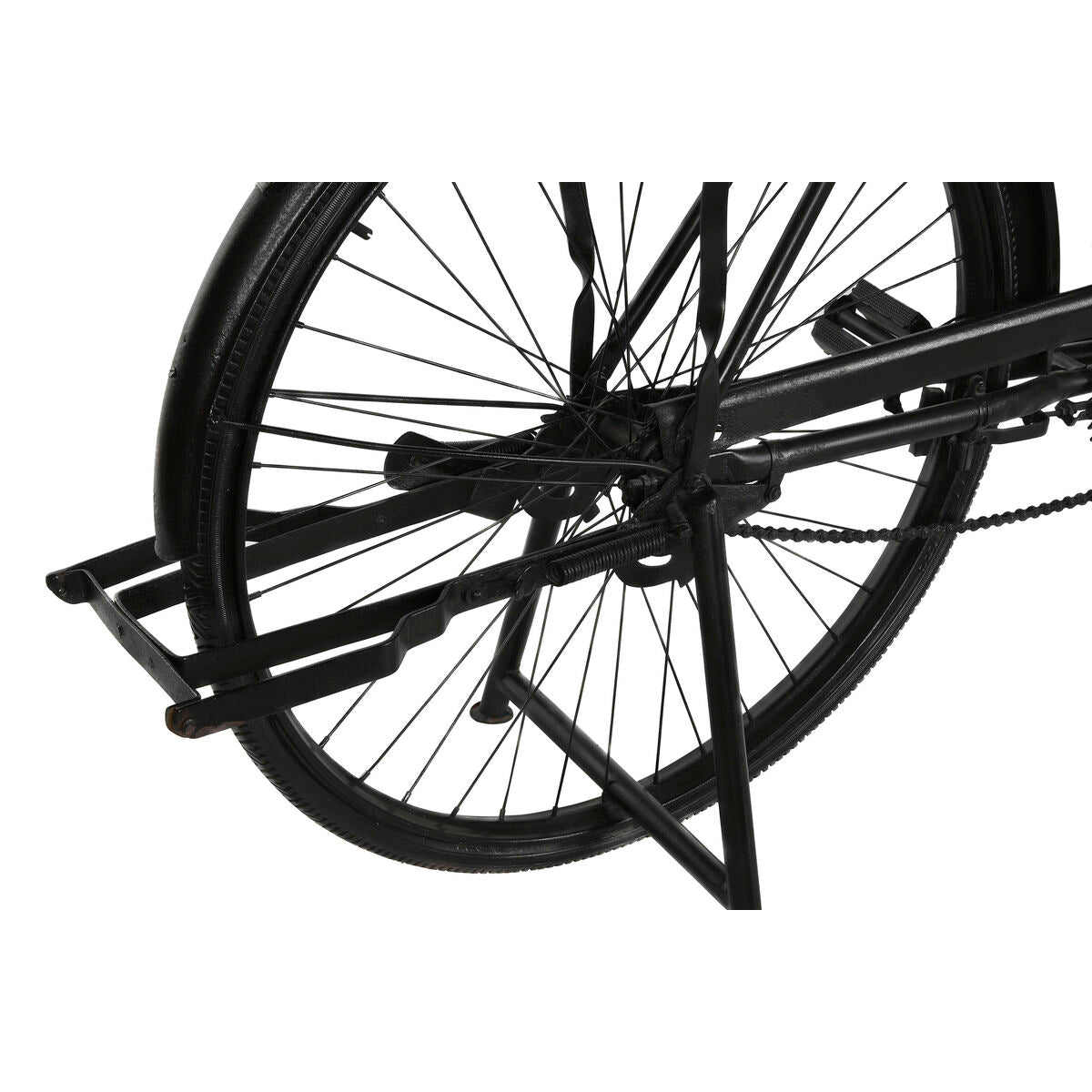 Console Home ESPRIT Jaune Marron Noir Fer Bois de manguier 195 x 40 x 91 cm