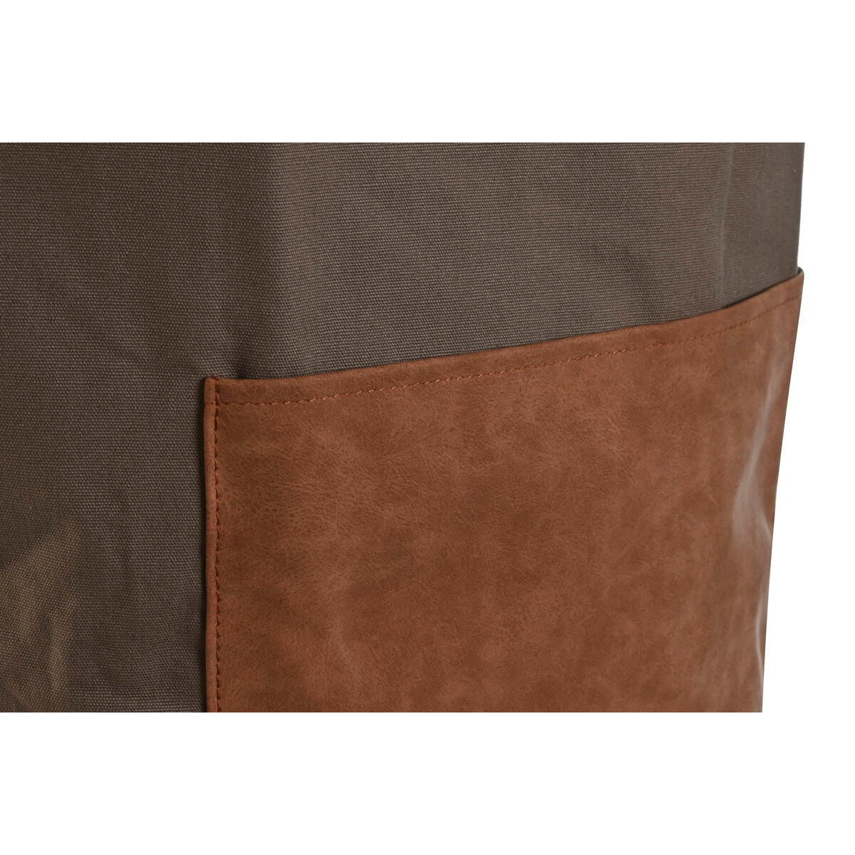 Sac à déchets de jardin Home ESPRIT Marron polialgodon Coton 40 x 40 x 60 cm
