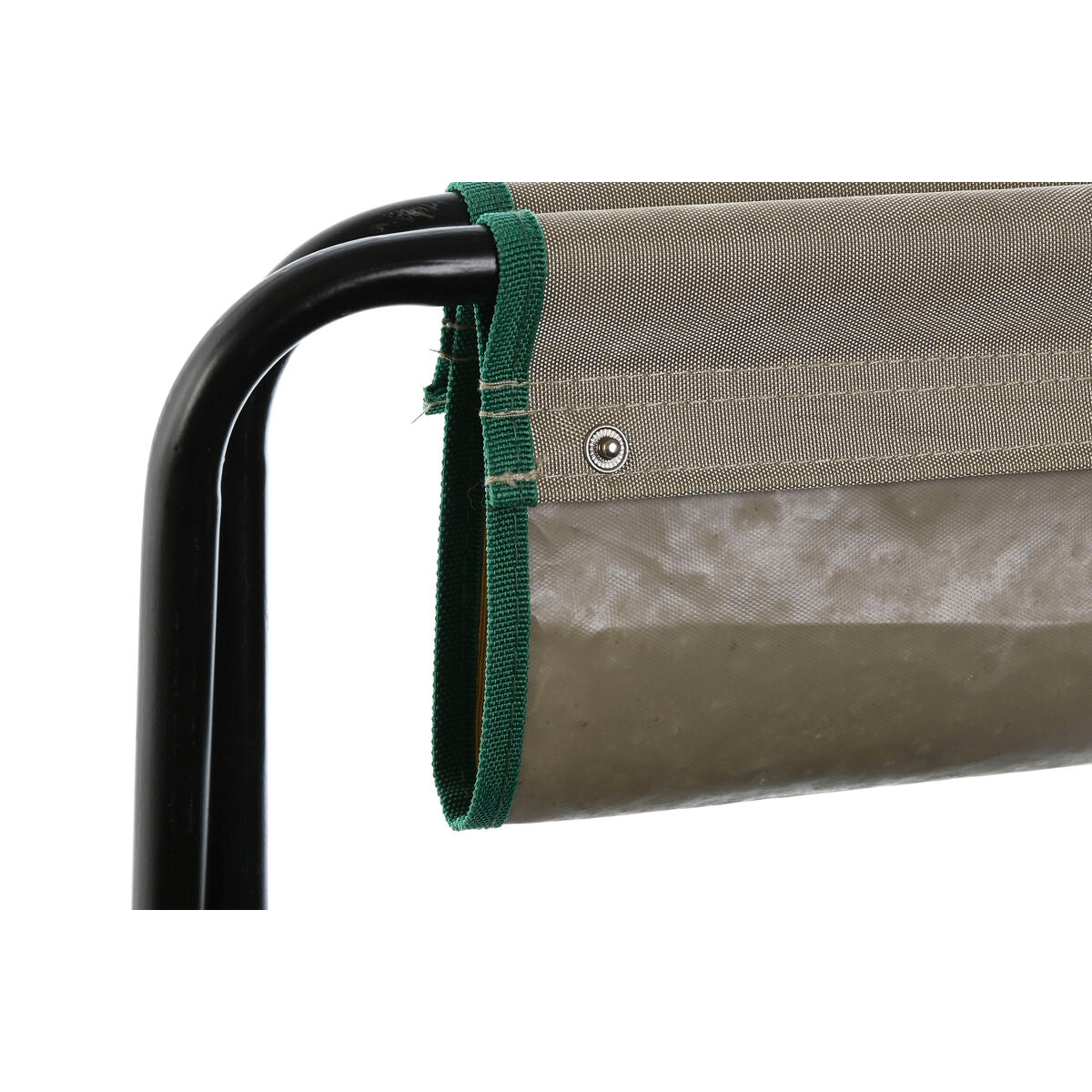 Kit d'outils de jardin Home ESPRIT Noir Vert Argenté Naturel Polyester Aluminium 7 Pièces