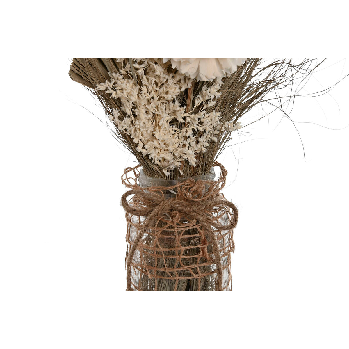 Branche Home ESPRIT Multicouleur Naturel Verre Fleur séchée 20 x 10 x 50 cm (3 Unités)
