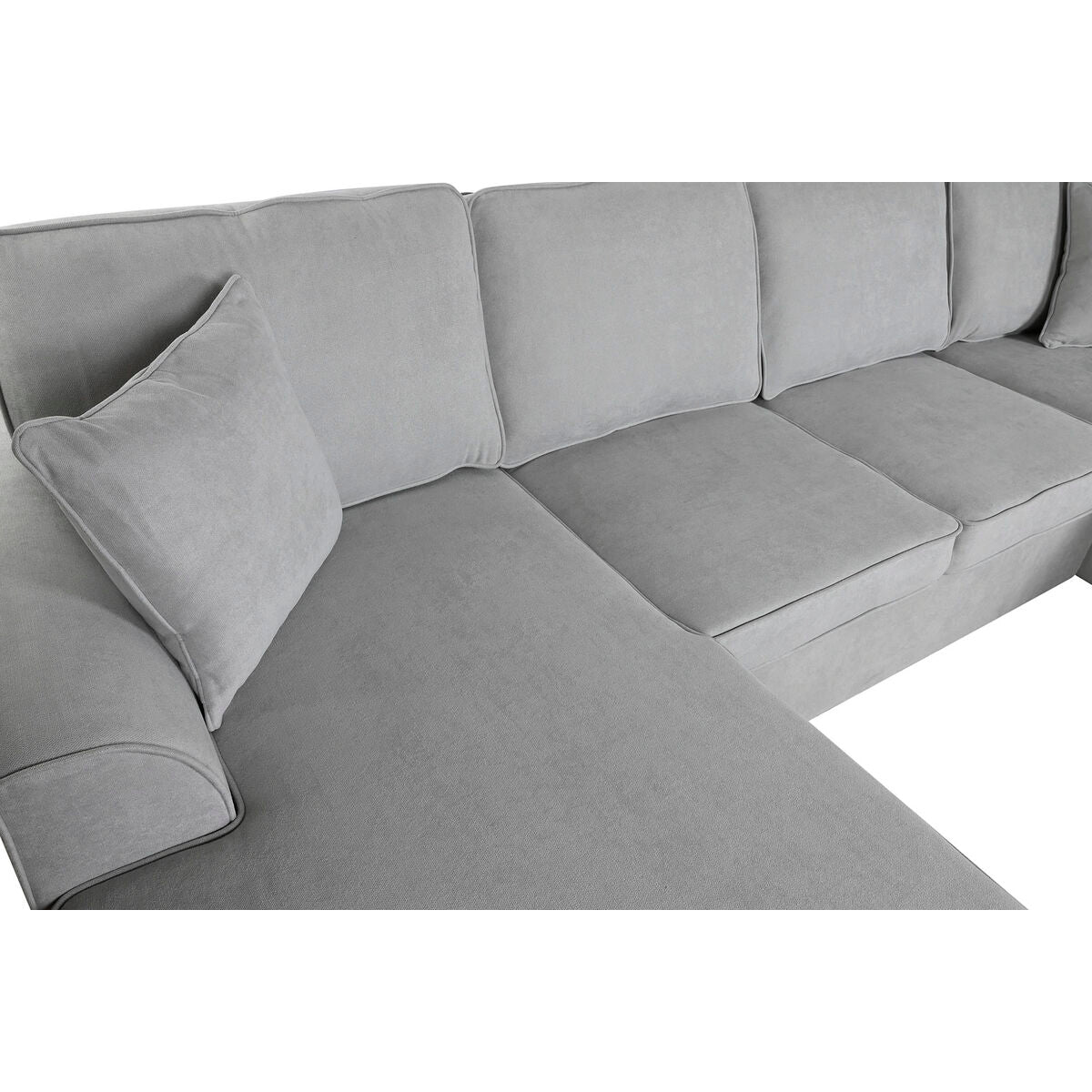 Canapé Convertible Home ESPRIT Gris Moderne 298 x 154 x 92 cm