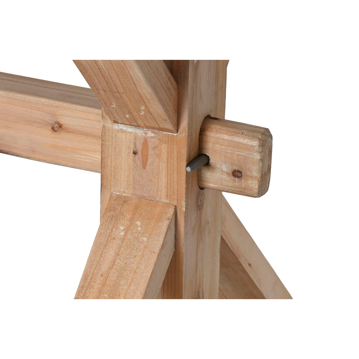 Table de Salle à Manger Home ESPRIT Naturel Bois 200 x 100 x 80 cm