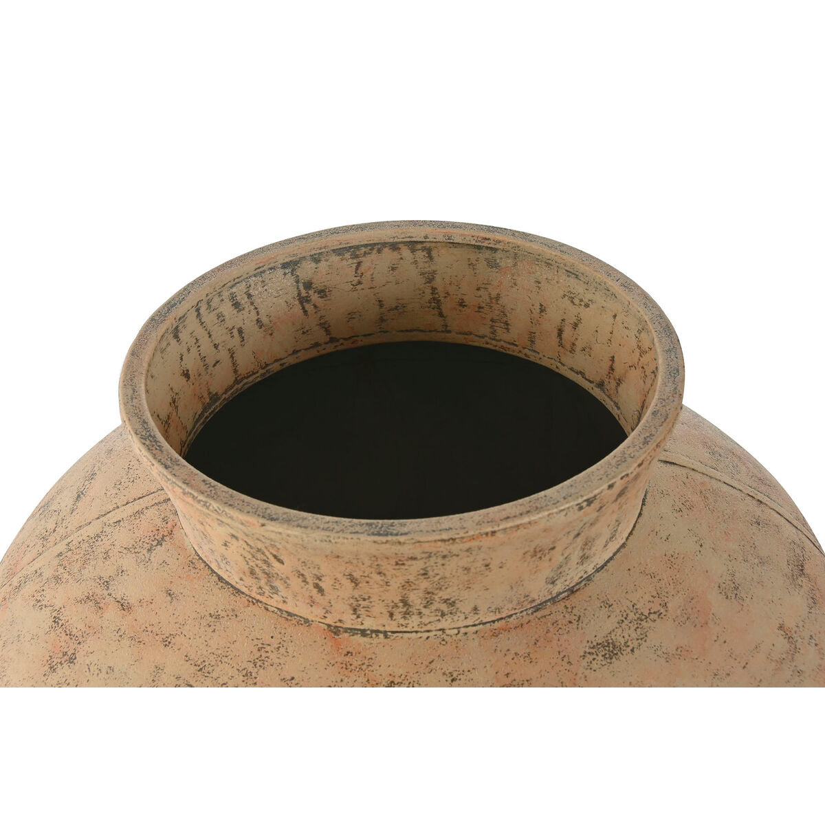 Vase Home ESPRIT Beige Métal 33 x 33 x 37 cm