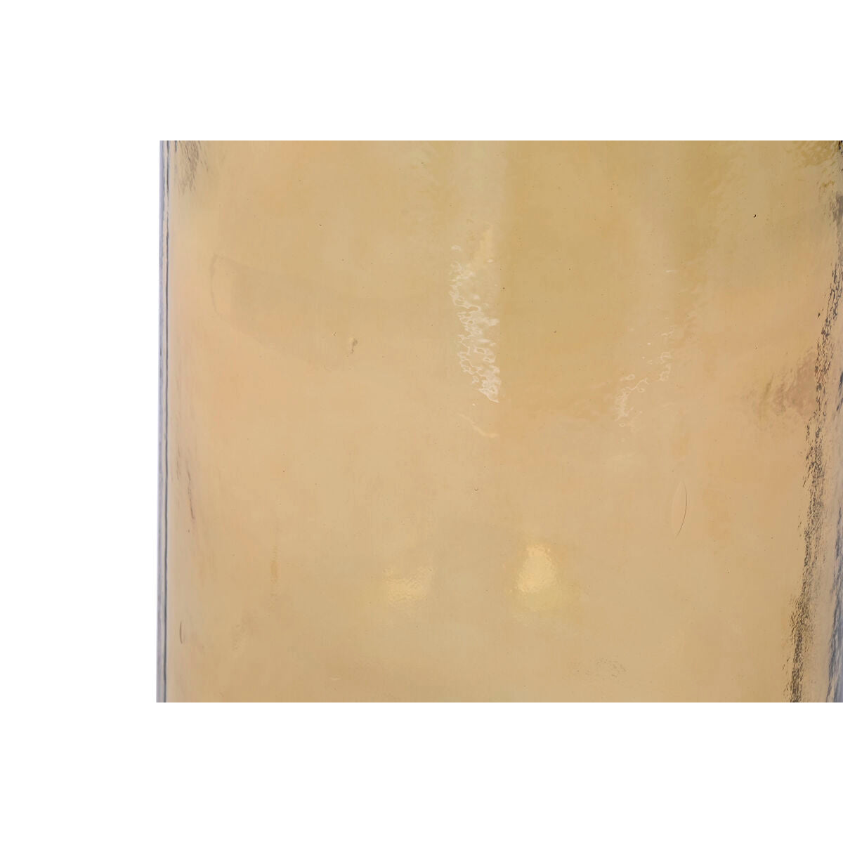 Vase Home ESPRIT Jaune Corde Verre trempé 25 x 25 x 75 cm