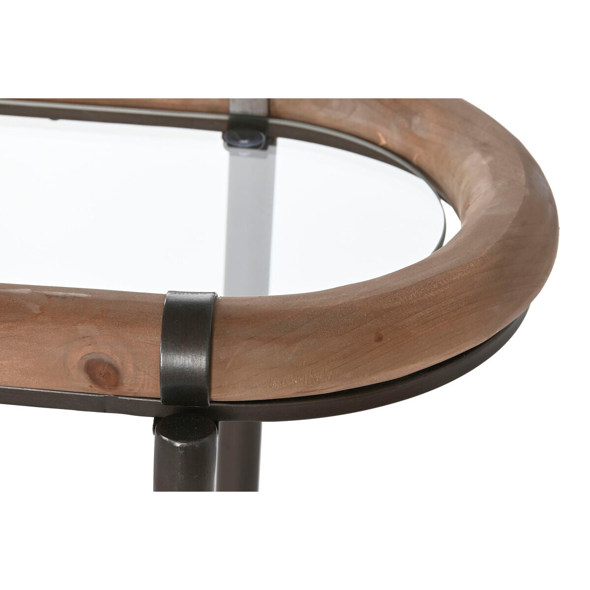 Meuble d'Entrée Home ESPRIT Noir 131 x 36 x 81 cm