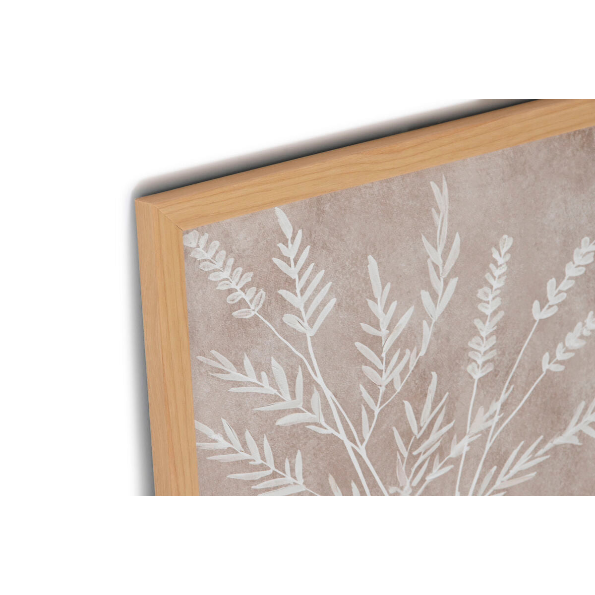 Toile Home ESPRIT Toile Bois MDF 30 x 2 x 30 cm