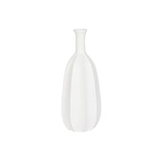 Vase Home ESPRIT Blanc Fibre de Verre 30 x 30 x 80 cm