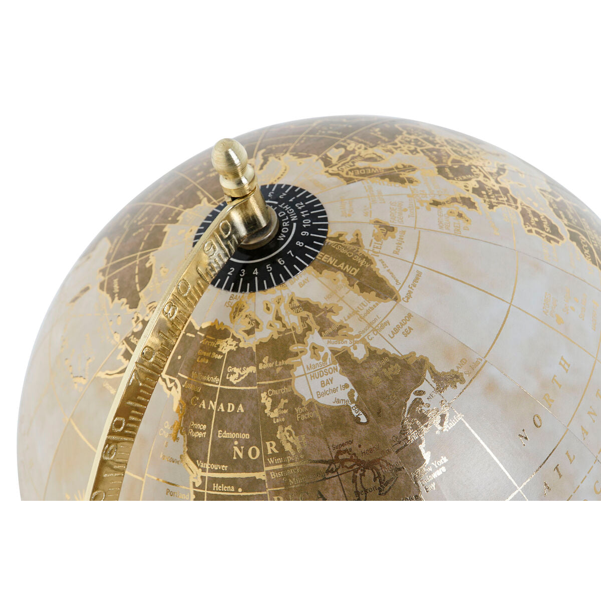 Globe terrestre Home ESPRIT Doré Vintage 20 x 20 x 29 cm 22 x 20 x 29 cm