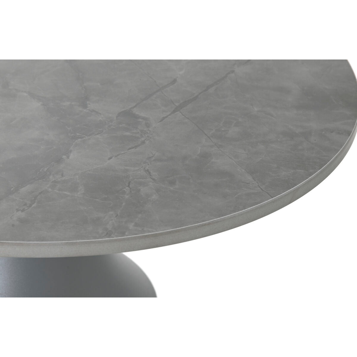 Petite Table d'Appoint Home ESPRIT Gris 70 x 70 x 43 cm 70 x 70 x 1 cm