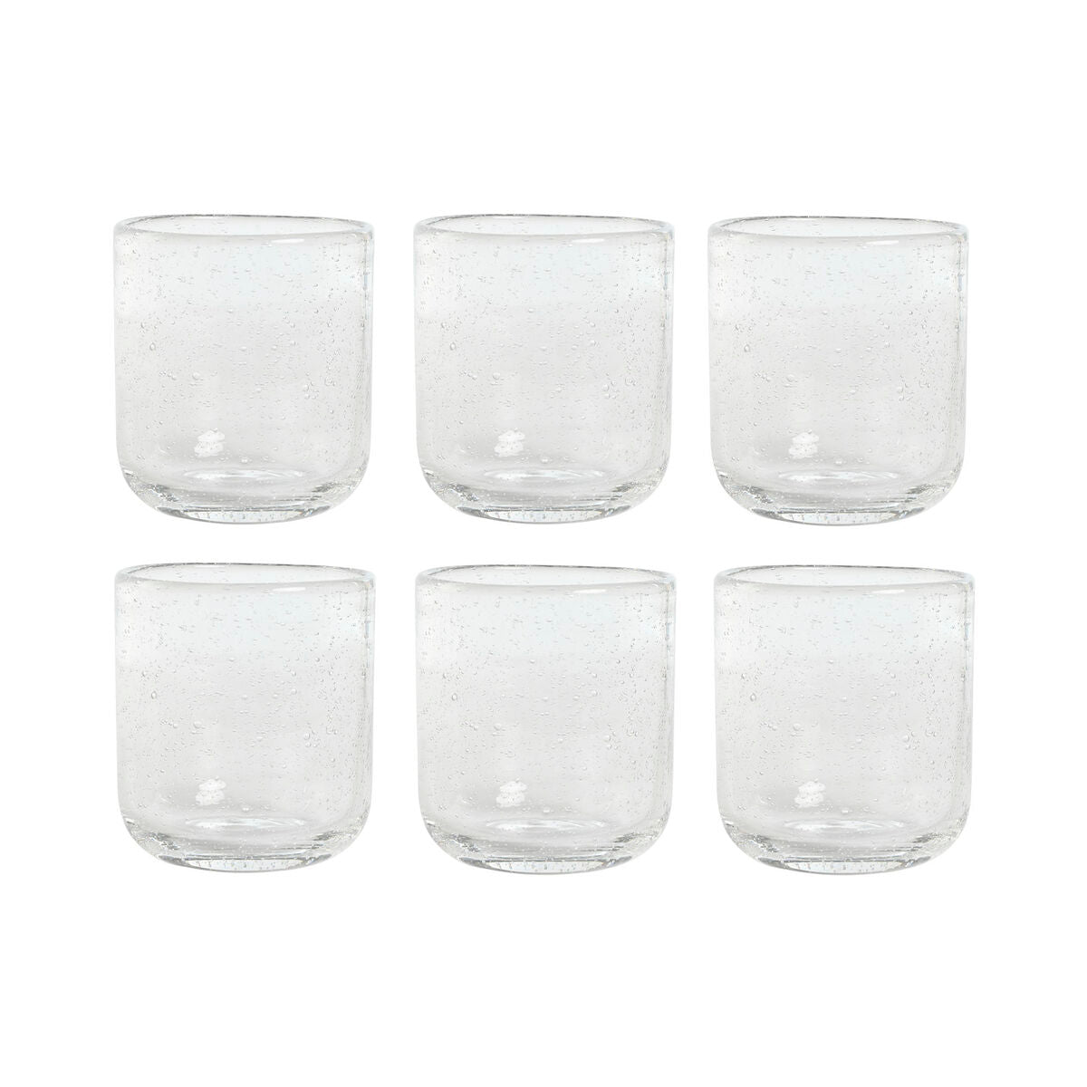 Set de Verres Home ESPRIT Transparent Verre 320 ml (6 Unités)