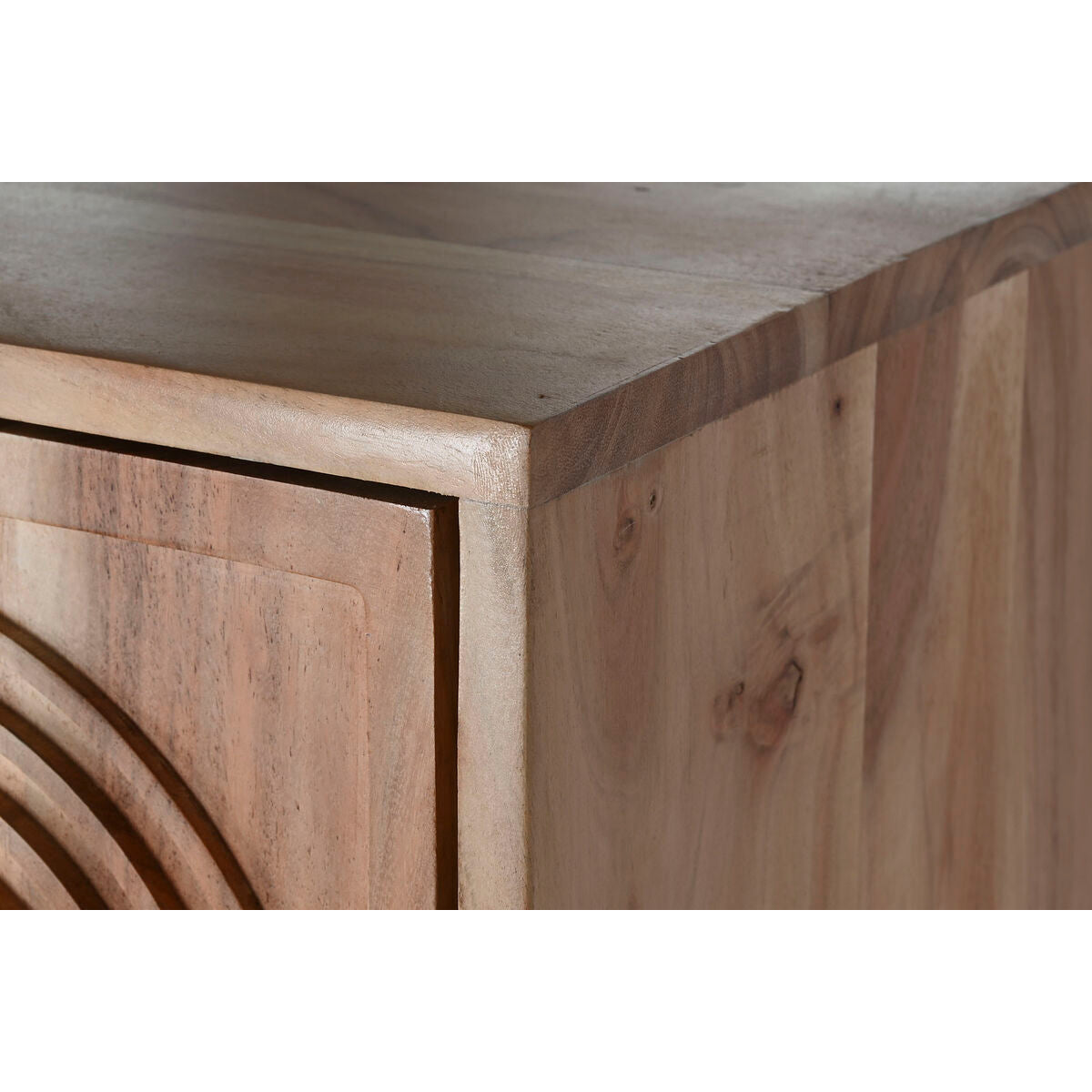 Buffet Home ESPRIT Marron Métal Acacia 90 x 40 x 161 cm