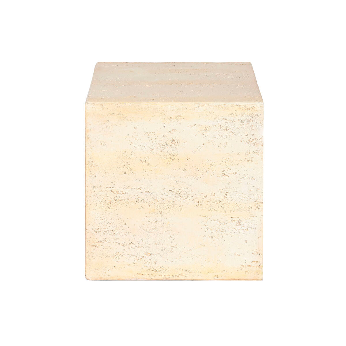 Petite Table d'Appoint Home ESPRIT Beige Magnésium 40 x 40 x 40 cm