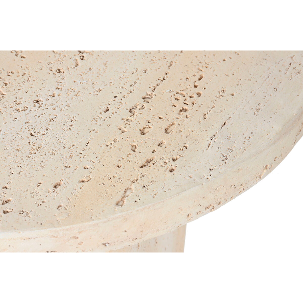 Petite Table d'Appoint Home ESPRIT Beige Magnésium 60 x 60 x 41,9 cm