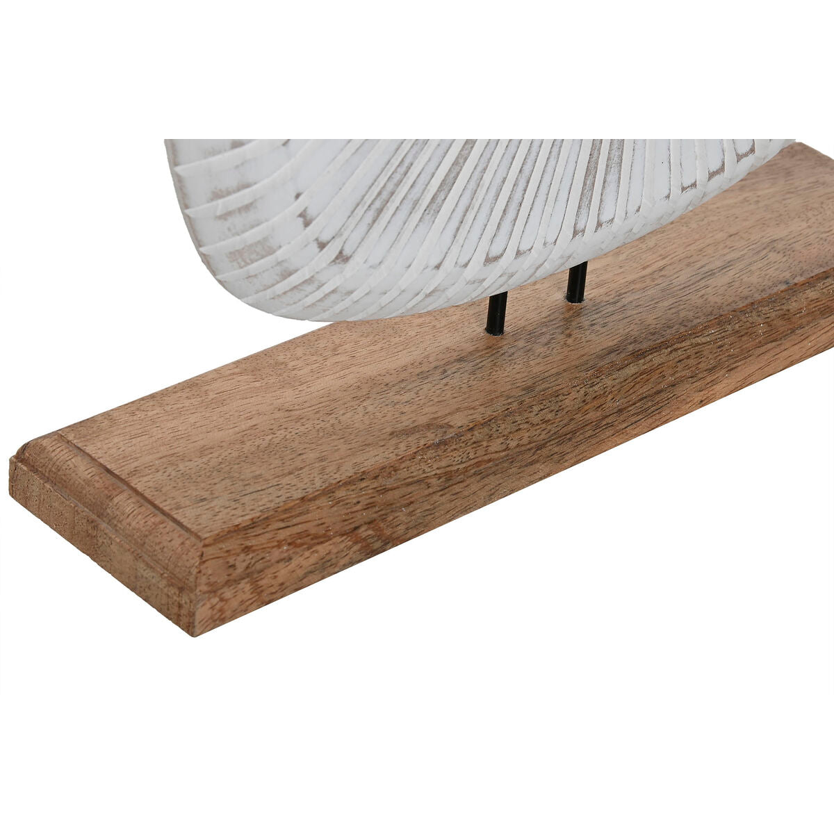 Figurine Décorative Home ESPRIT Blanc Marron Moderne 30 x 8 x 34 cm