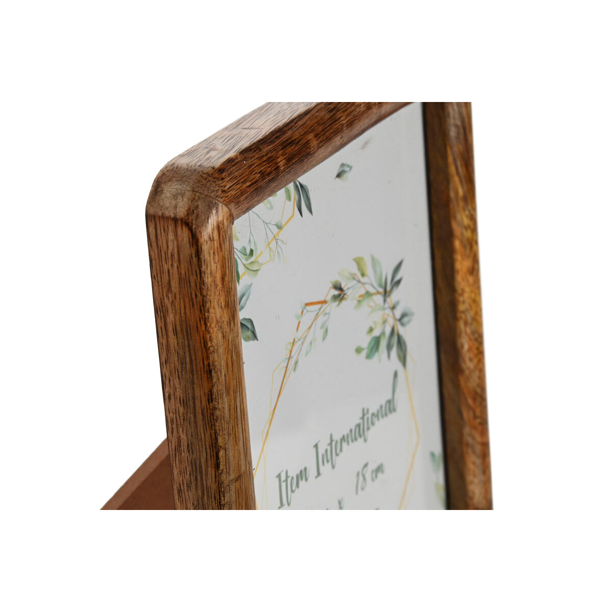 Cadre photo Home ESPRIT Marron Verre Bois de manguier Naturel Montagne