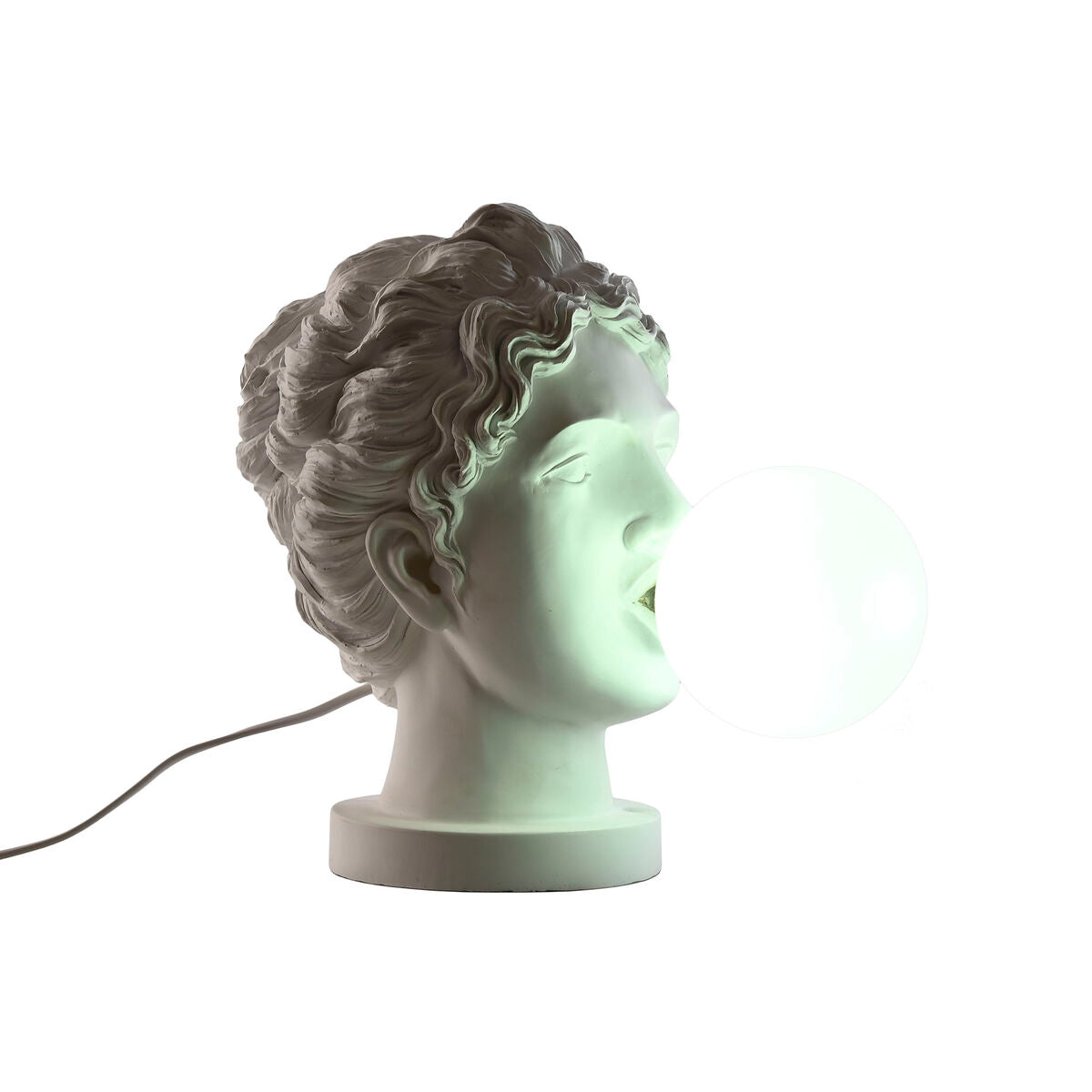 Lampe de bureau Home ESPRIT Blanc Résine Plastique 220 V 20 x 36 x 31 cm