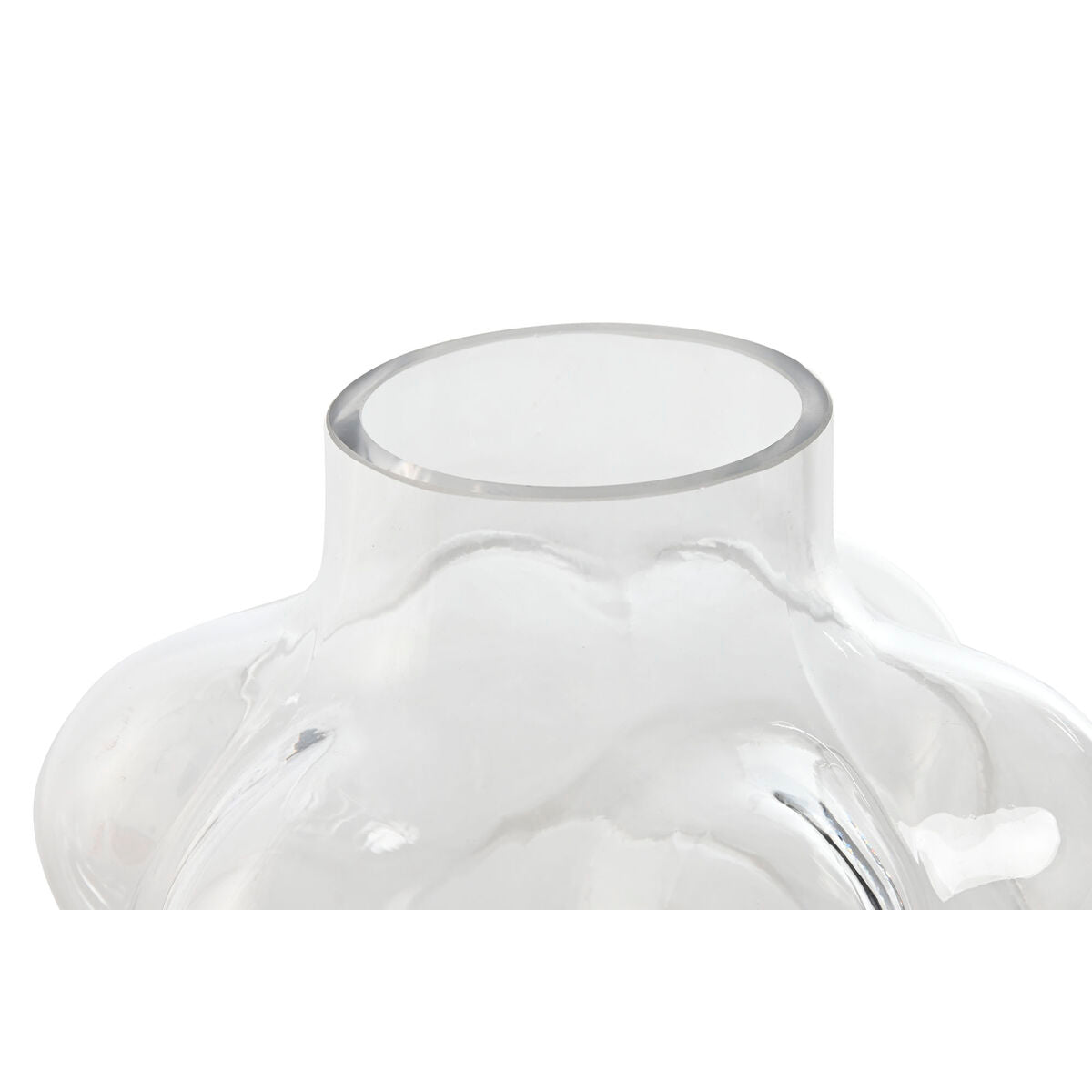 Vase Home ESPRIT Transparent Verre 19 x 19 x 24 cm