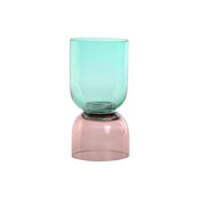 Vase Home ESPRIT Bicolore Verre 10 x 10 x 21 cm