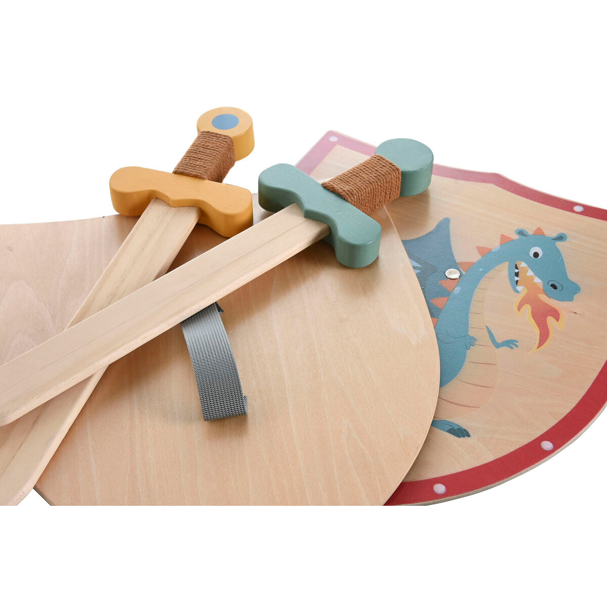 Epée Jouet Home ESPRIT 28 x 0,5 x 33,5 cm (2 Unités)