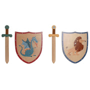 Epée Jouet Home ESPRIT 28 x 0,5 x 33,5 cm (2 Unités)