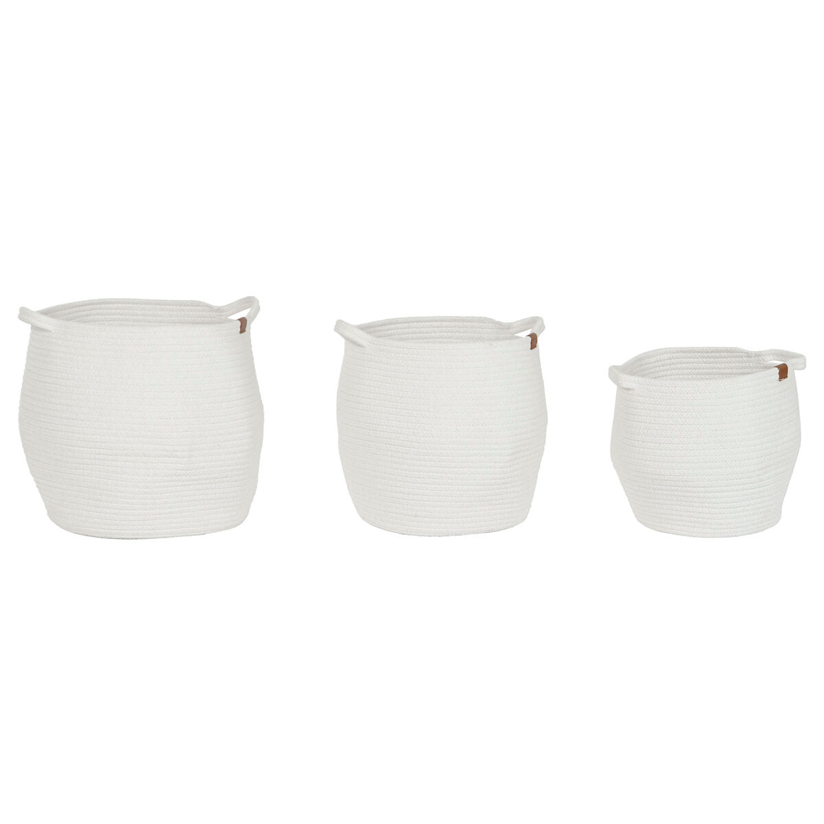 Set de basket Home ESPRIT Moderne 34 x 34 x 34 cm