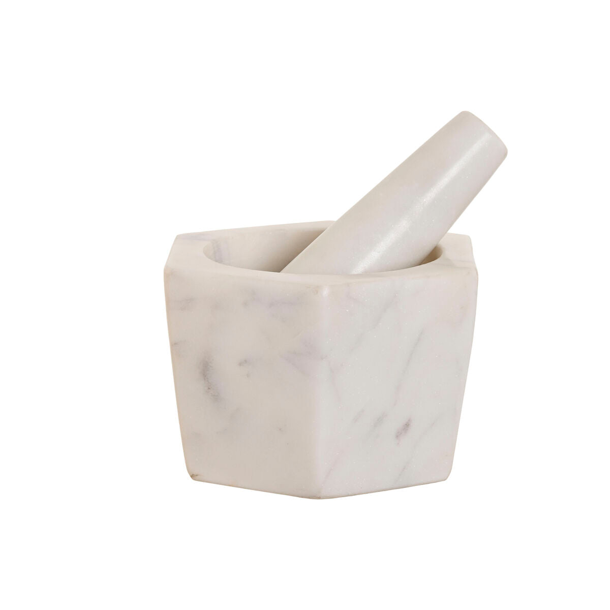 Mortier de cuisine Home ESPRIT Marbre 12,5 x 12,5 x 8 cm