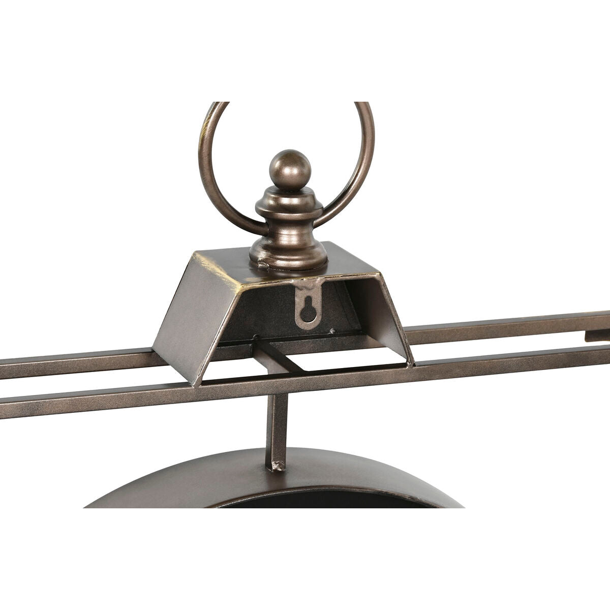 Horloge Murale Home ESPRIT Noir Doré Verre Fer 60 x 9 x 80 cm