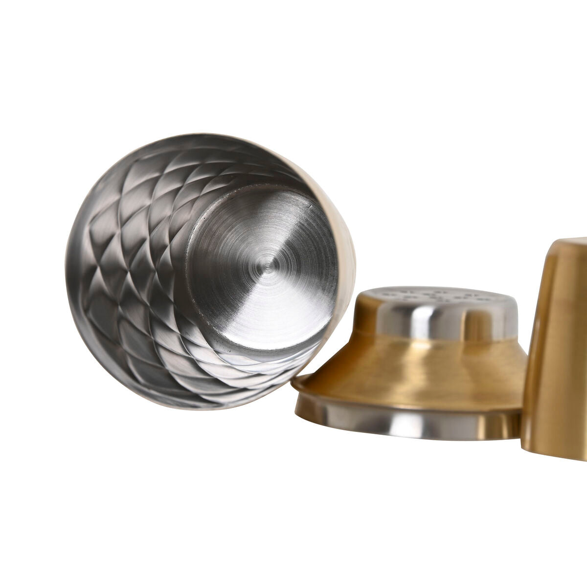 Shaker Home ESPRIT Doré Acier inoxydable 9,5 x 9,5 x 22 cm