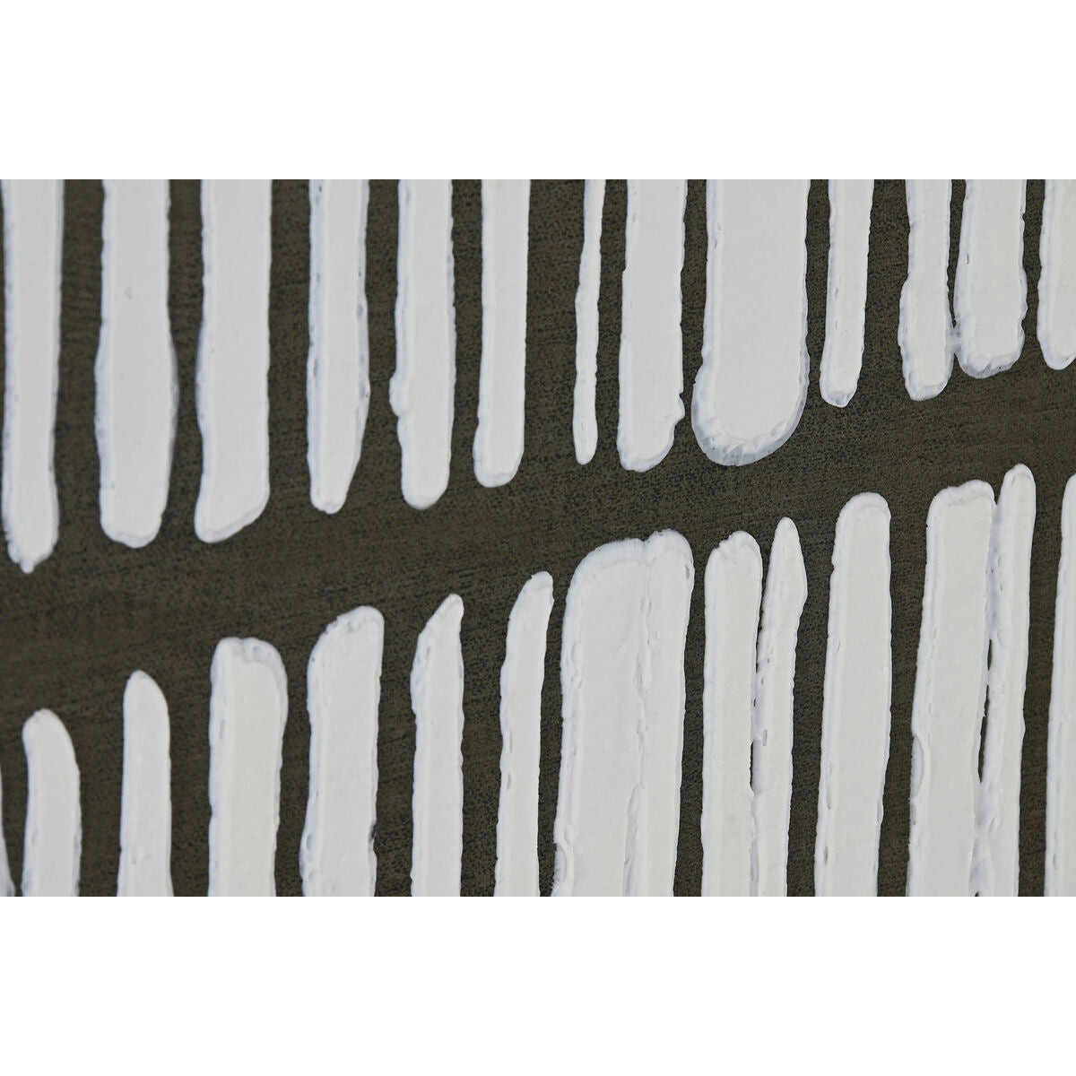 Toile Home ESPRIT Blanc Vert Beige Gris foncé Rayures Urbaine (2 Unités)